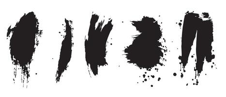 Sharp Ink Splatter Backgrounds for Editorial Use vector