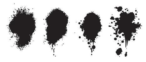 High-Resolution Ink Stains for Background Art vector