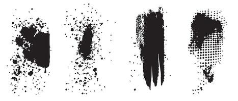 High-Resolution Bleed Ink Backgrounds vector