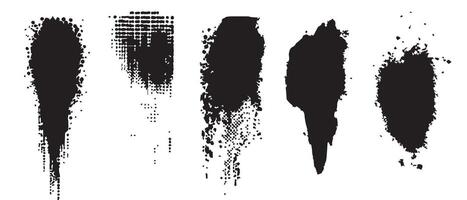 Vivid Ink Mark Backgrounds for Creatives vector
