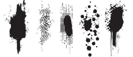 Subtle Ink Blots for Elegant Layouts vector