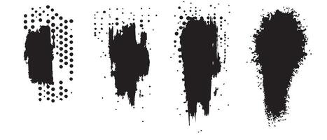 Ink Swirl Backgrounds in High Resolution vector