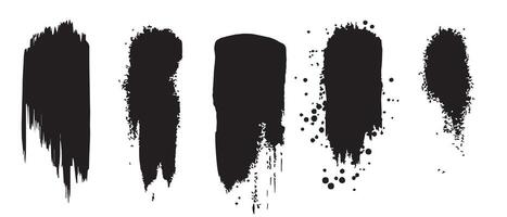 Natural Flow Ink Blot Patterns vector