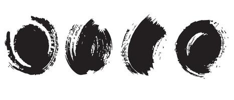 Edgy Ink Ring Backgrounds vector