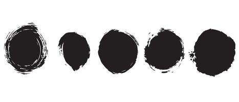Graphic Ink Loops for Backgrounds vector