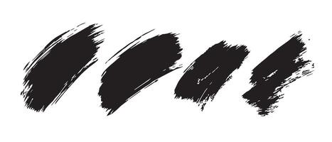 High-Resolution Black Ink Splatter Texture Background vector