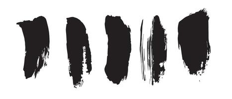 Abstract Black Ink Splatter High-Res Background vector