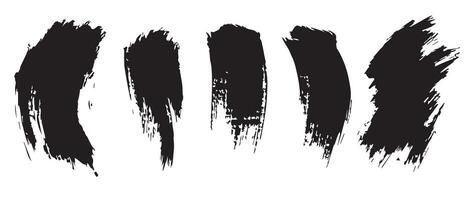 Black Ink Blot High-Resolution Texture Background vector