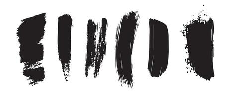HD Black Ink Texture with Bold Splatter vector