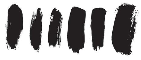 Raw Black Ink Splotch Background Texture vector