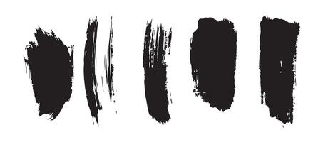 Realistic Black Ink Splat Texture in HD vector