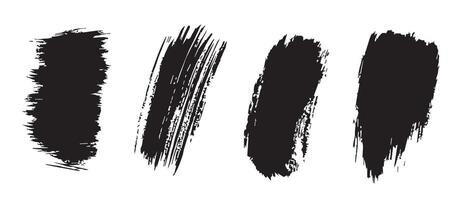 High-Resolution Ink Splatter Surface in Black vector