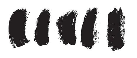 Grunge Splatter Texture Background in Black vector