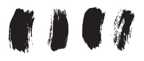 HD Texture of Black Ink Spray Pattern vector
