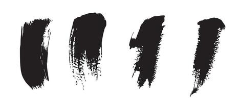Isolated Ink Splat Texture in High Resolution vector