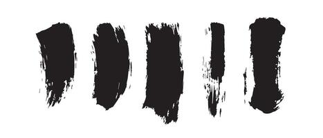 High-Definition Black Ink Spatter Design vector