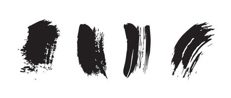 Ink Mist Texture Background in Black vector
