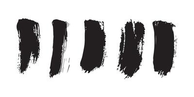 High-Def Background with Black Ink Splotches vector