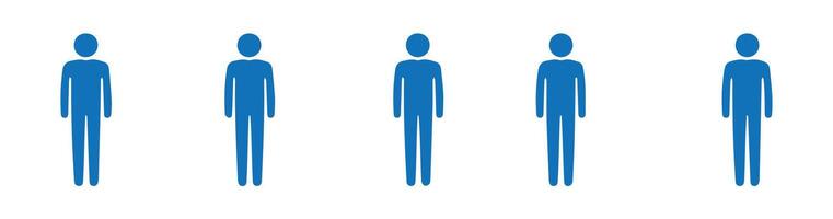 Workforce Silhouettes for Business and Society Projects vector