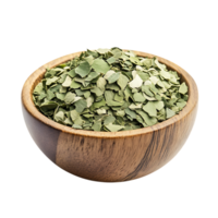 Natural Moringa Presentation Against Transparent Background for Botanical Nutrition Design png