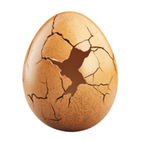 Broken Egg Shell Against Transparent Background for Culinary Visual Concepts png