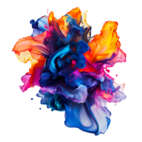 PNG Vibrant Cluster of Multicolored Balloons Shimmering Against Transparent Background