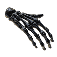 Skeleton Hand for Halloween - Vector Linear Black 3D Rendering png