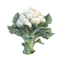 Cauliflower on a transparent background png