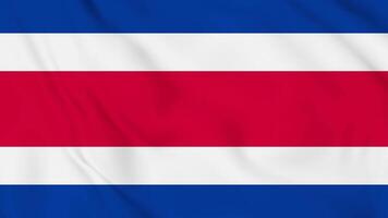 The flag of costa rica is shown in this image video
