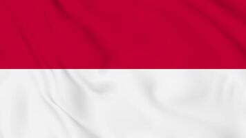 The flag of indonesia is shown in this image video
