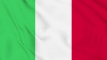 The flag of italy is shown in this image video