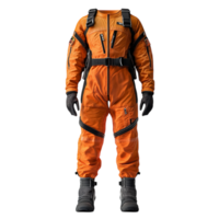 Flight Suit 3D Rendering Against White Background png