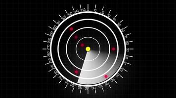 A target with a red dot in the center of it video