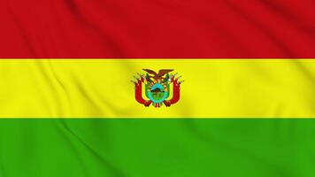 The flag of bolivia is shown in this image video