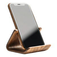 Phone and Holder Isolated on Transparent Background png