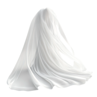 Bridal Veil - 3D Rendering Against White Background png