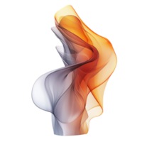 Modern, creative, and elegant design isolated against a transparent background png