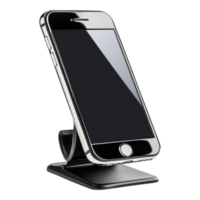 Phone and Holder Isolated on Transparent Background png