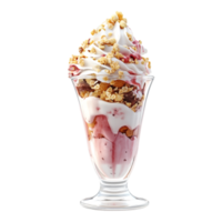 Ice Cream or Sundae on transparent background png