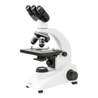 World Science Day Display with a Microscope Isolated Against a transparent Background png