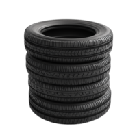 image of stacked tires on a transparent background png