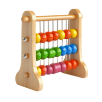 multi colored abacus on a transparent background png