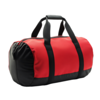 Gym bag on a transparent background displayed on a shelf png