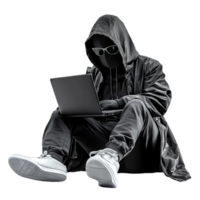 Hacker on a transparent background png