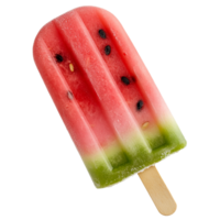 watermelon popsicle ice cream on a transparent background png
