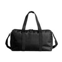 Gym bag on a transparent background displayed on a shelf png