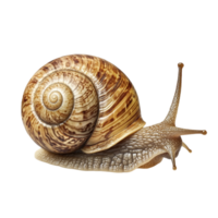 image of an isolated snail on a transparent background png