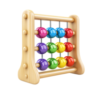 multi colori ábaco em uma transparente fundo png