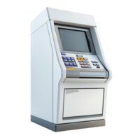 ATM Automated Teller Machine on transparent background png