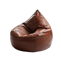 Bean bag chair isolated against a transparent background png